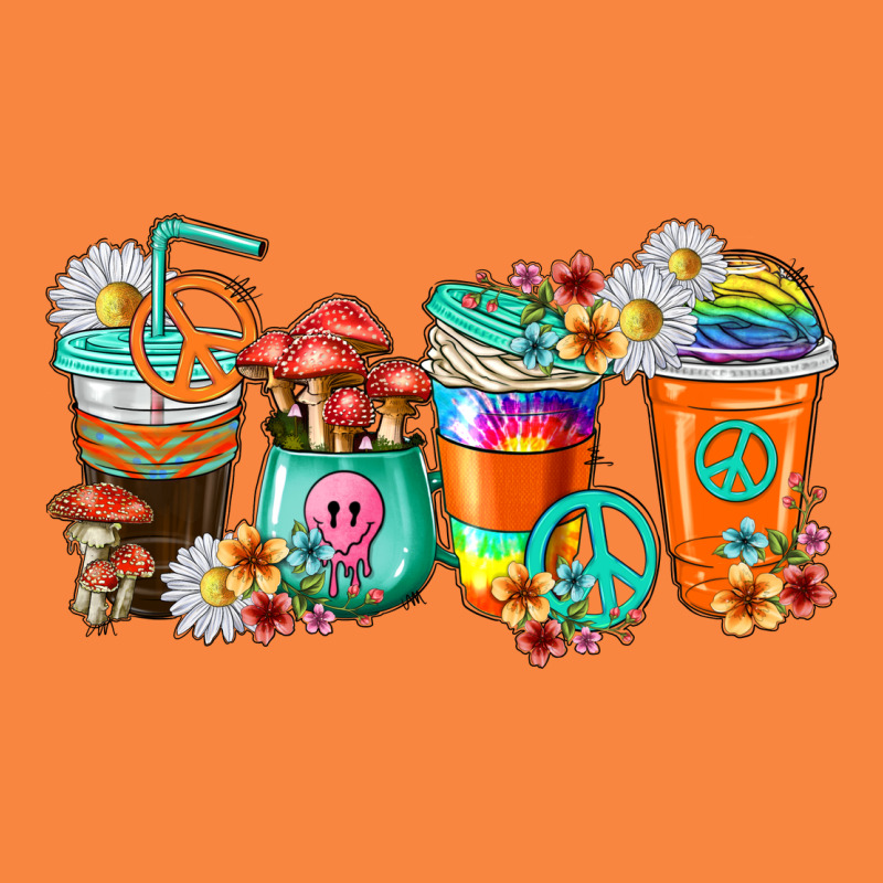 Hippie Coffee Cups Premium Sweatshirt by texasbilliewilder | Teevron
