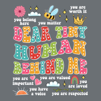 Customized Teacher Dear Tiny Human Behind Me Back Premium Hoodie | Teevron
