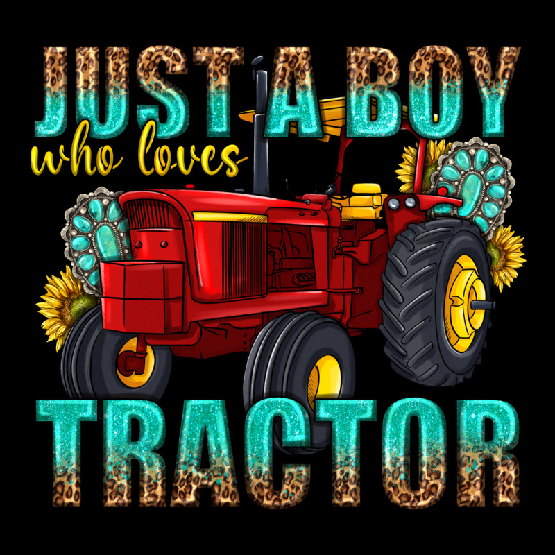Just A Boy Who Loves Tractor Premium Sweatshirt by texasbilliewilder | Teevron