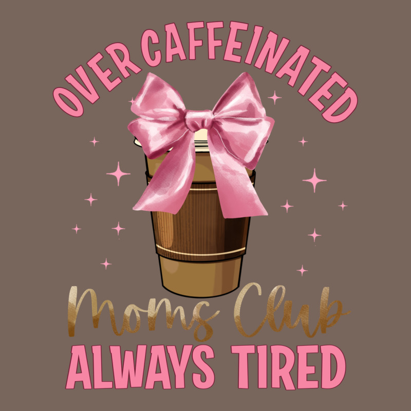 Over Caffeinated Moms Club Premium Hoodie by JahusDesignShop | Teevron