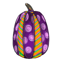 watercolor halloween pumpkin | Teevron