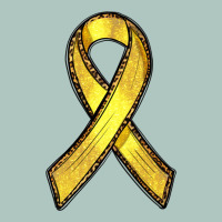 Gold Cancer Ribbon Premium Sweatshirt | Teevron