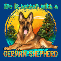 Life Is Better With A German Shepherd Premium Sweatshirt | Teevron