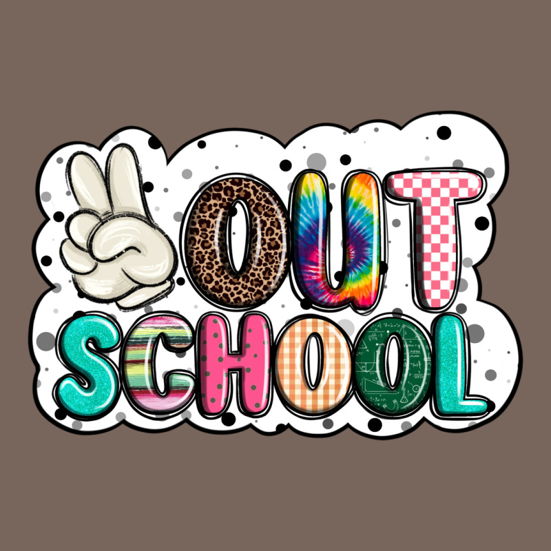 Peace Out School Premium Hoodie by JahusDesignShop | Teevron