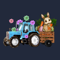 Happy Easter Tractor With Bunny Flowers And Carrot Premium Sweatshirt | Teevron