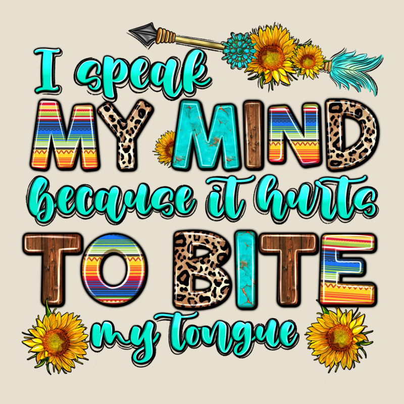 I Speak My Mind Because It Hurts To Bite My Tongue Urban Hoodie by AdoDesignShop | Teevron
