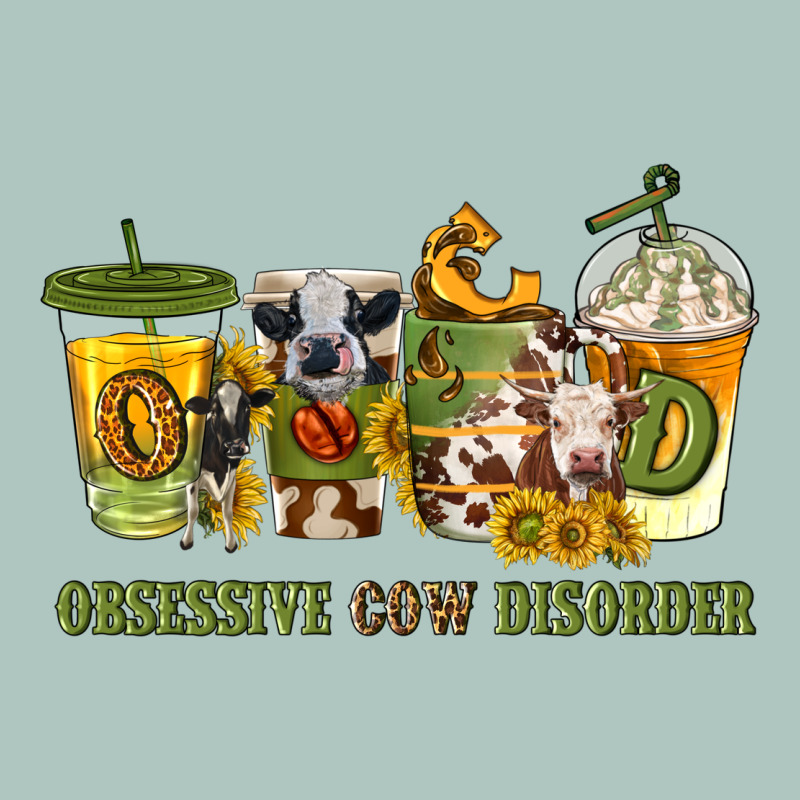 Obsessive Cow Disorder Coffee Cups Premium Sweatshirt by texasbilliewilder | Teevron