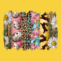 Easter Brushstroke With Quail Eggs Daisy And Bunny Premium Sweatshirt | Teevron