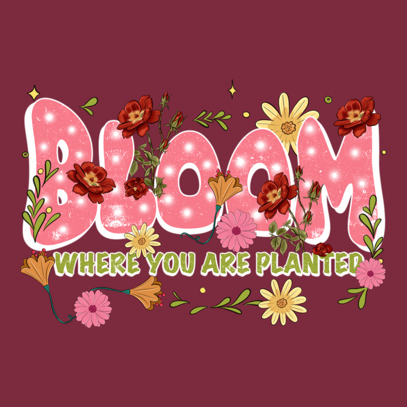 Bloom Where You Are Planted Premium Hoodie by JahusDesignShop | Teevron