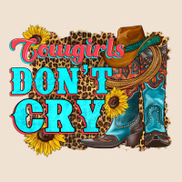 Cowgirls Don't Crty Boots Hat Sunflowers Urban Heavy Tee | Teevron