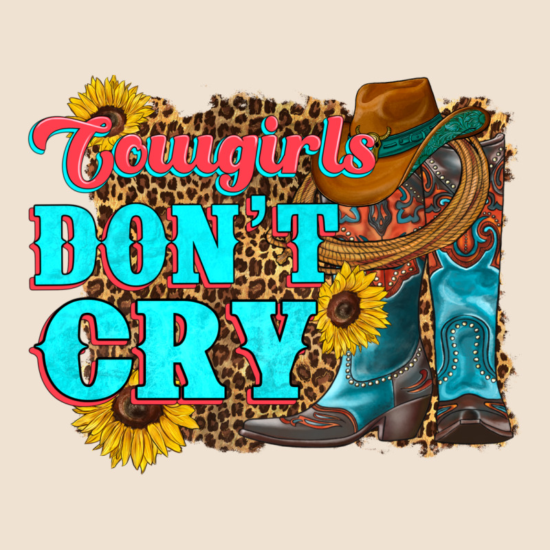 Cowgirls Don't Crty Boots Hat Sunflowers Urban Heavy Tee by Artiststas | Teevron