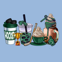 Hunter Green Hockey Coffee Cups Premium Hoodie | Teevron