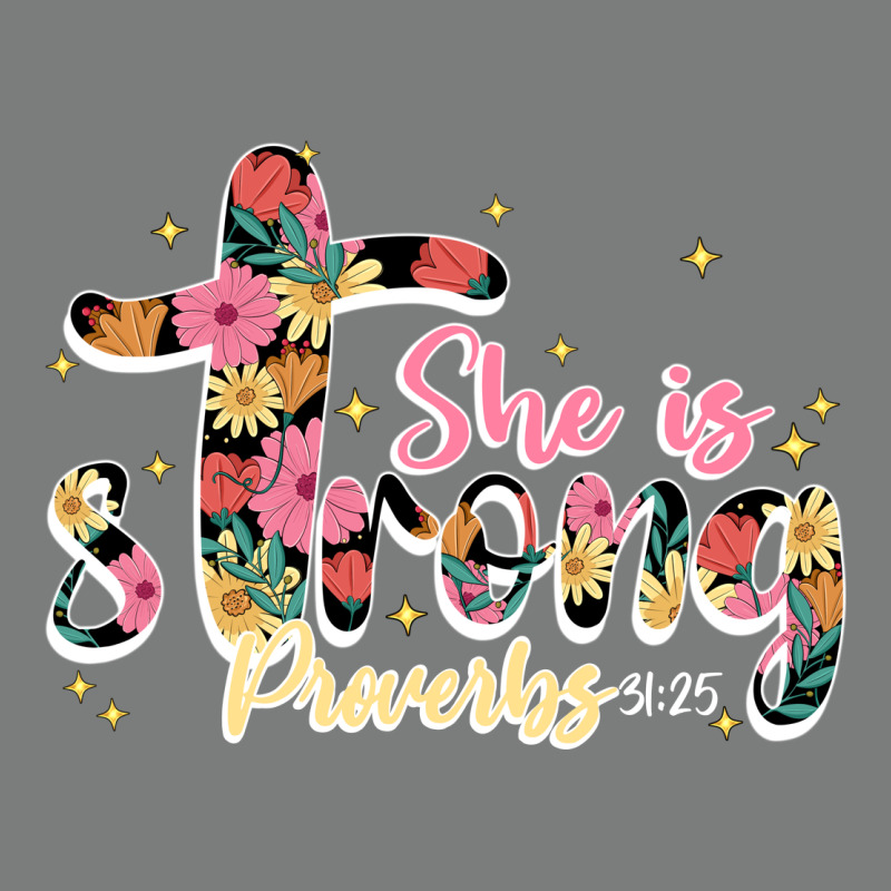 She Is Strong Proverbs 31 25 Premium Hoodie by JahusDesignShop | Teevron