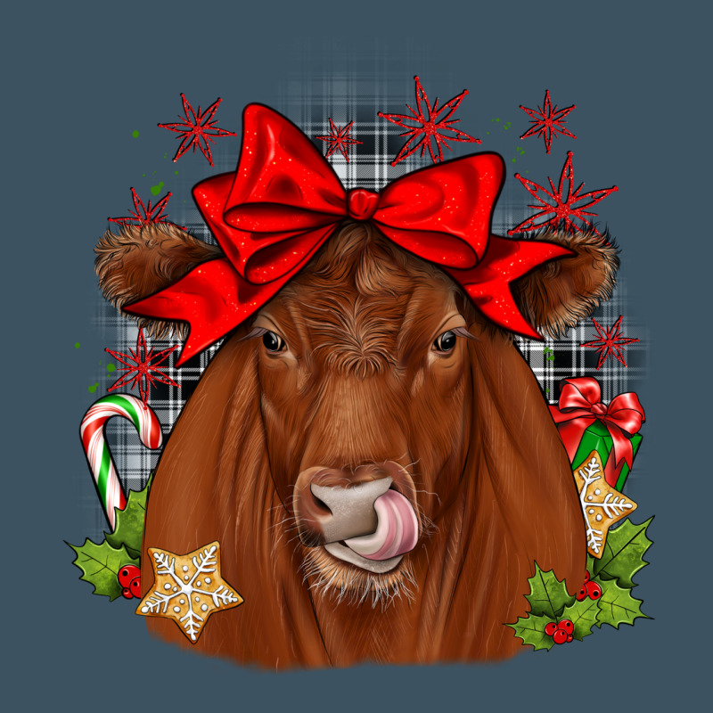 Christmas Red Angus Urban Hoodie by JahusDesignShop | Teevron