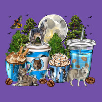 Wolf Coffee Cups Premium Sweatshirt | Teevron