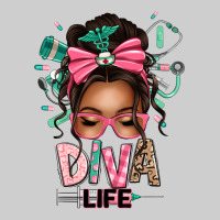 Afro Messy Bun Diva Life Premium Sweatshirt | Teevron