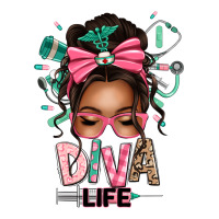 afro messy bun diva life | Teevron