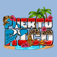 Puerto Rico And Flowers With Frog Premium Hoodie | Teevron