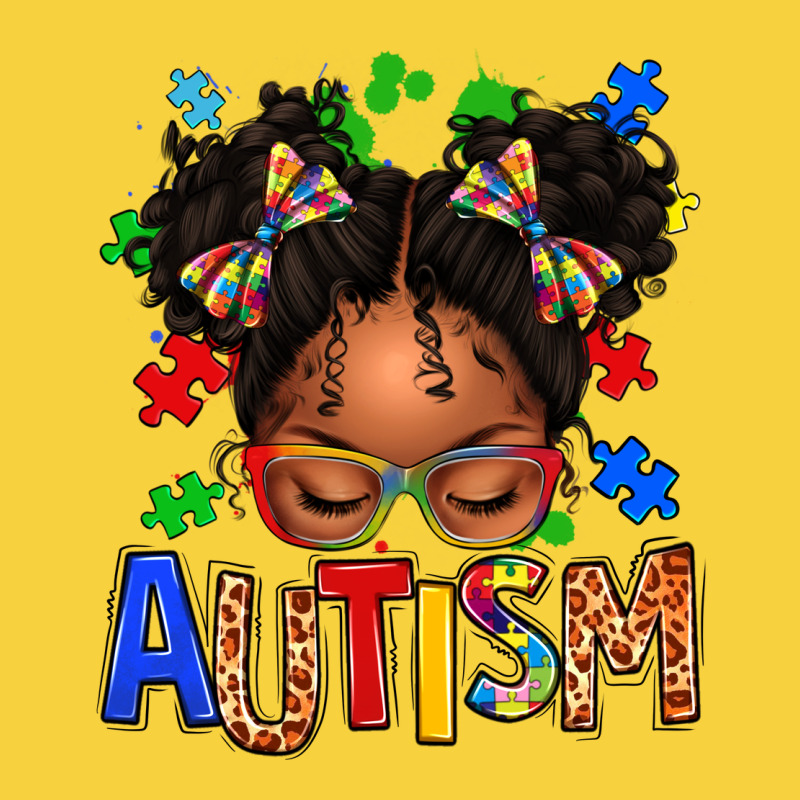 Autism Afro Girl Premium Sweatshirt by texasbilliewilder | Teevron