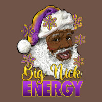 Big Nick Energy Purple And Gold Afro Santa Premium Sweatshirt | Teevron