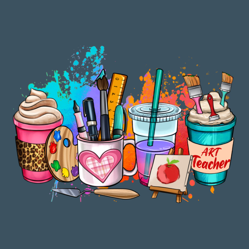 Art Teacher Coffee Cup Urban Hoodie by AdoDesignShop | Teevron