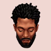 Bearded Black Man Portrait Premium Sweatshirt | Teevron