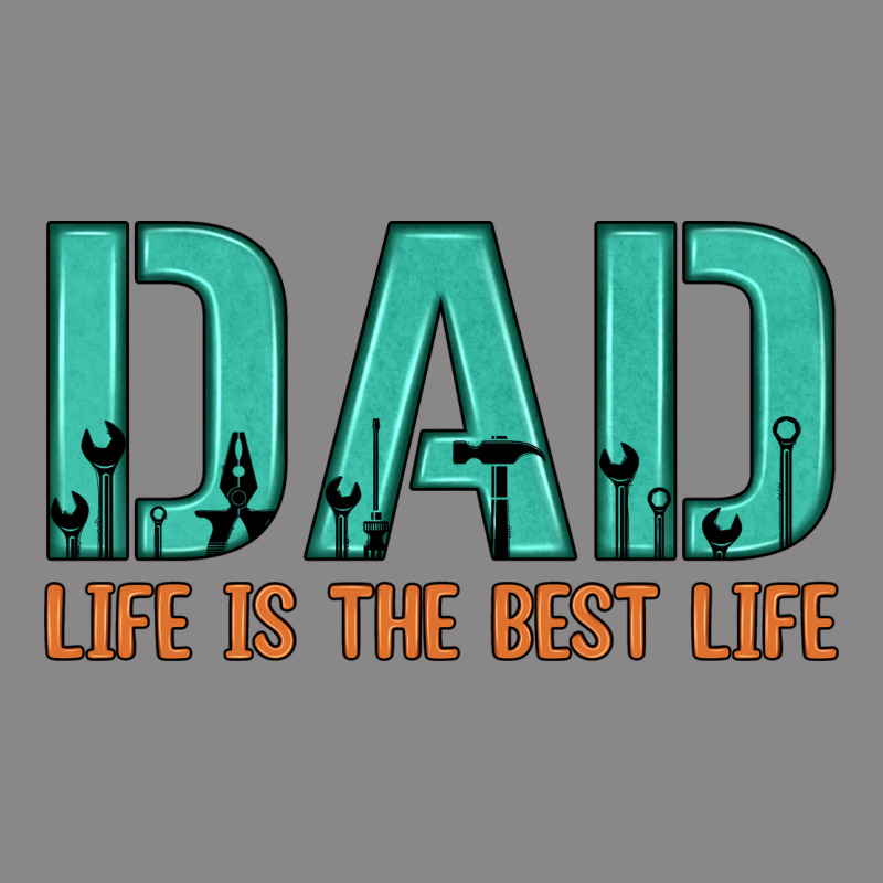 Dad Life Is The Best Life Vintage Tee by Artiststas | Teevron