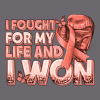 I Fought For My Life And I Won Uterine Cancer Peac Premium Sweatshirt | Teevron