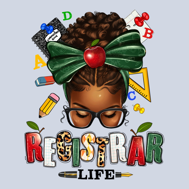 Registrar Life Afro Messy Bun Premium Sweatshirt by texasbilliewilder | Teevron