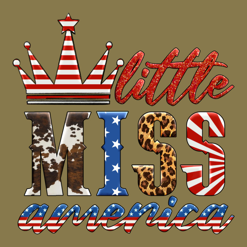 Little Miss America Premium Hoodie by HRA Design Shop | Teevron