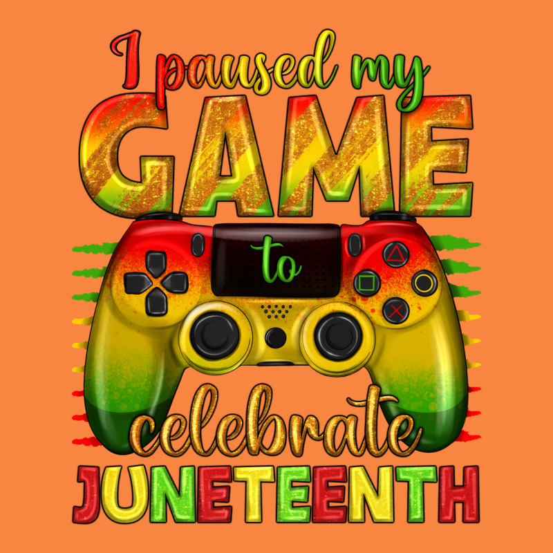 I Paused My Game Celebrate Juneteenth Premium Sweatshirt by texasbilliewilder | Teevron