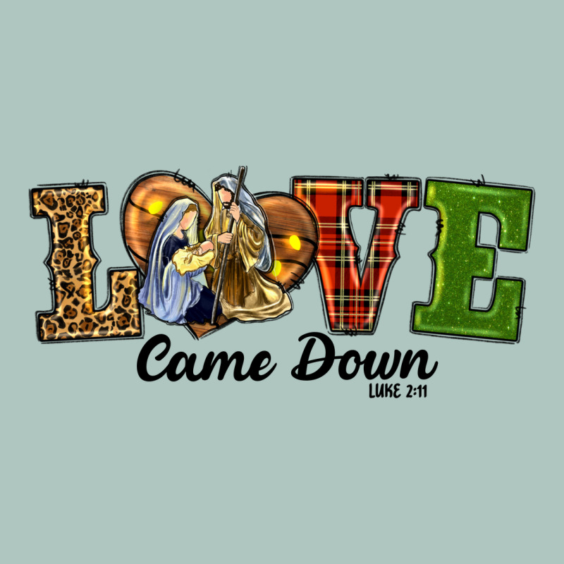 Love Came Down Baby Jesus Christmas Premium Sweatshirt by RanaPortraitStore | Teevron