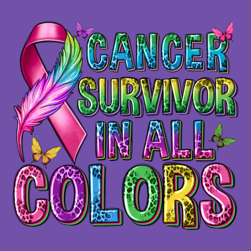 Cancer Survivor In All Colors Premium Sweatshirt by texasbilliewilder | Teevron