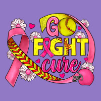 Breast Cancer Go Fight Cure Softball Urban Hoodie | Teevron