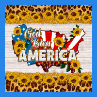 God Bless America Square Coaster Premium Hoodie | Teevron