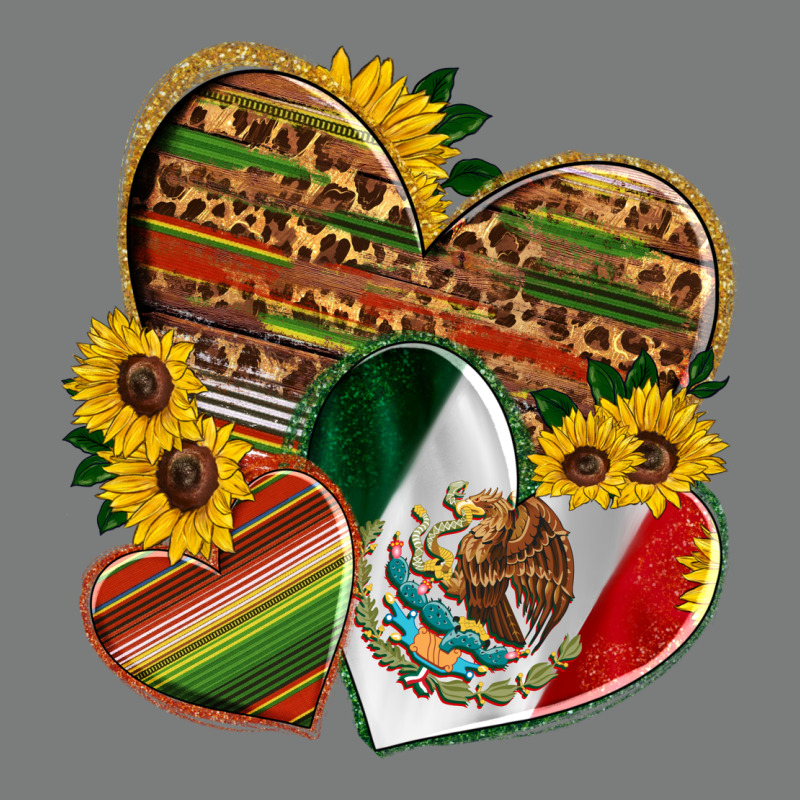 Mexico Heart And Sunflower Premium Hoodie by HRA Design Shop | Teevron