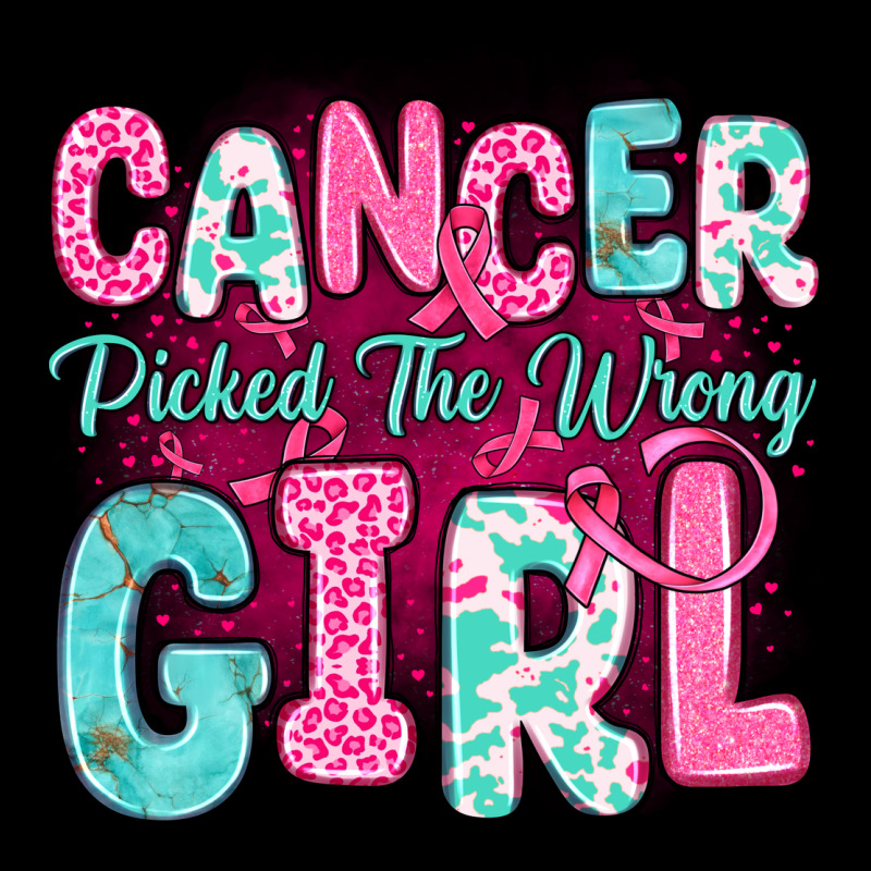 Cancer Picked The Wrong Girl Urban Hoodie by JahusDesignShop | Teevron