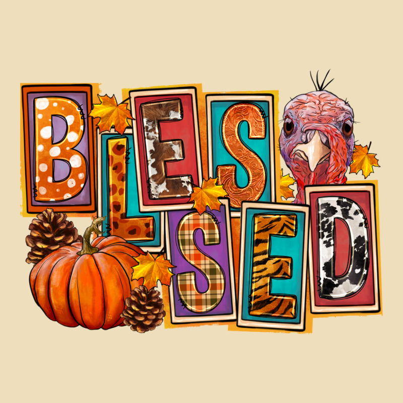Blessed Thanksgiving Premium Hoodie by FaDigitalArtStudio | Teevron