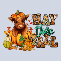 Hay There Fall Pumpkin Heifer Premium Sweatshirt | Teevron