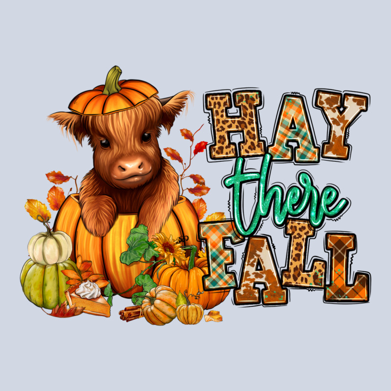 Hay There Fall Pumpkin Heifer Premium Sweatshirt by RanaPortraitStore | Teevron