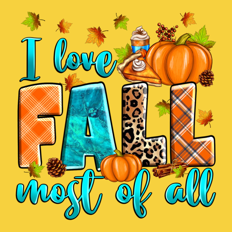 I Love Fall Most Of All Premium Sweatshirt by RanaPortraitStore | Teevron