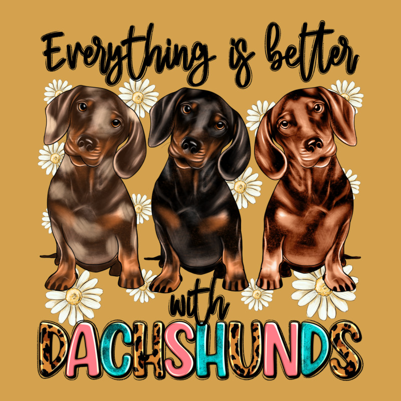 Everything Is Better With Dachshunds Urban Hoodie by JahusDesignShop | Teevron