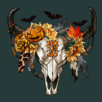 Halloween Bull Skull Premium Sweatshirt | Teevron