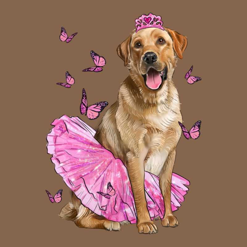 Labrador Retriever Dog With Tutu Premium Tee by LillyAllenDesigns | Teevron