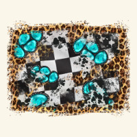 Race Leopard And Gemstone Background Premium Hoodie | Teevron