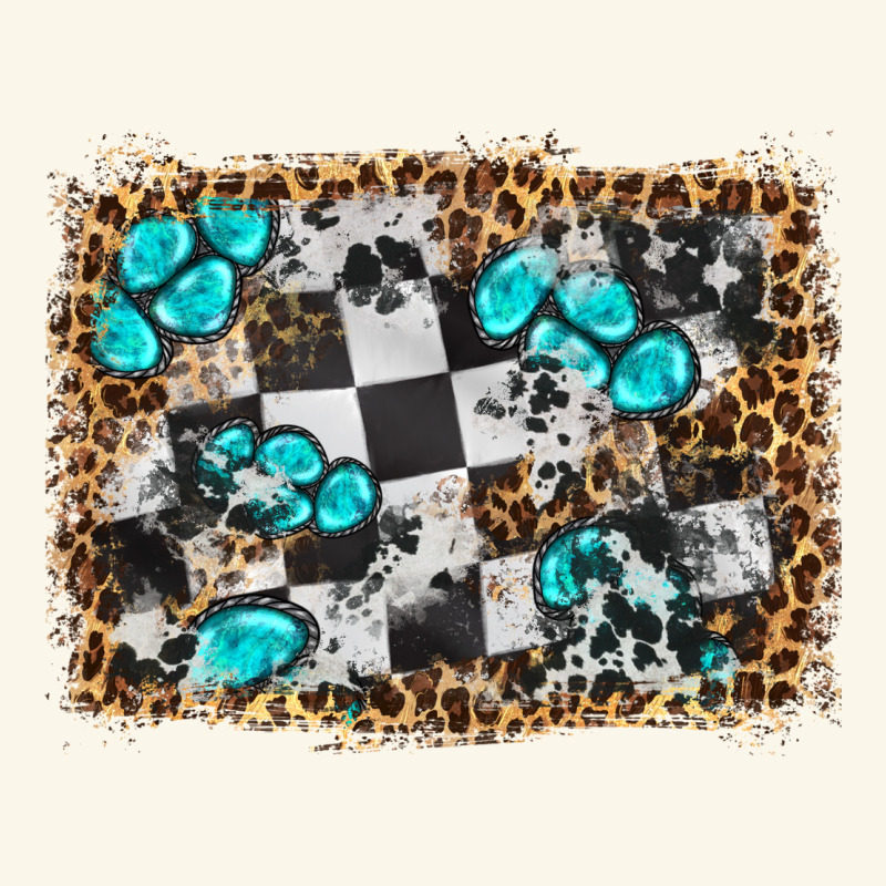 Race Leopard And Gemstone Background Premium Hoodie by HRA Design Shop | Teevron