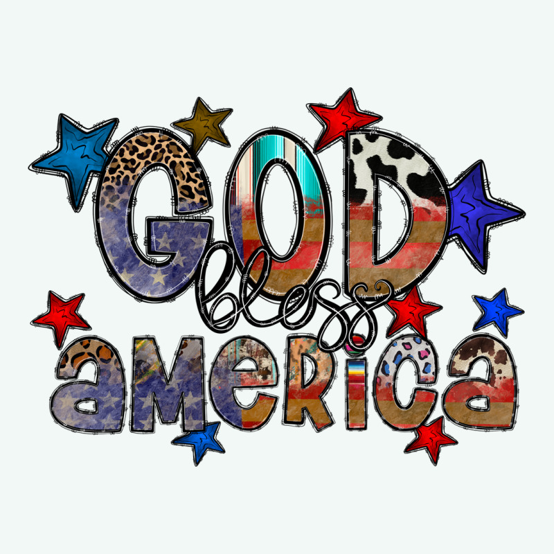 God Bless America Premium Hoodie by CowhideDigitalArt | Teevron