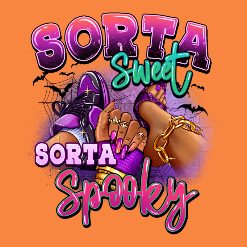 Sorta Sweet Sorta Spooky Sneaker And Heel Afro Wom Premium Sweatshirt by RanaPortraitStore | Teevron