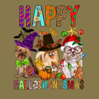 Happy Hallothankmas Dog Premium Hoodie | Teevron