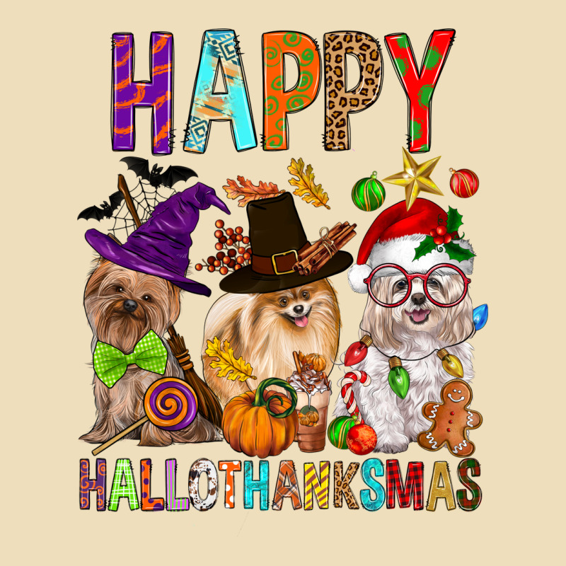 Happy Hallothankmas Dog Premium Hoodie by FaDigitalArtStudio | Teevron